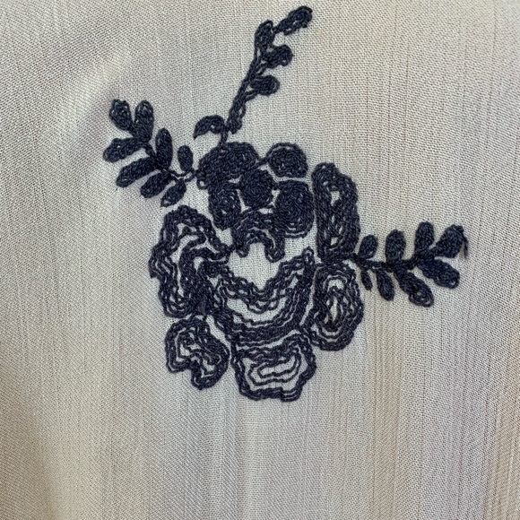 💫HP‼️💫 FREE PEOPLE “Emma” Embroidered Swing Dress in Blush Pink, Size Large - Picture 8 of 15